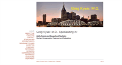 Desktop Screenshot of gregkysermd.com